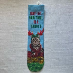 ✨HP✨Target Christmas Cat Crew Socks